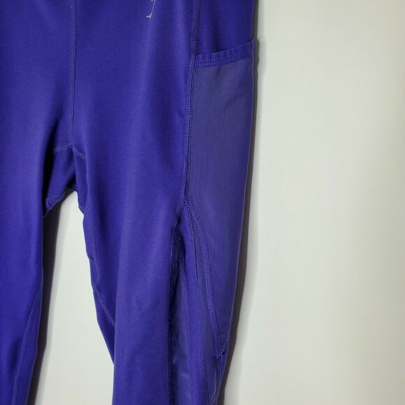 Gymshark High Rise Leggings Pockets Mesh Panels Gym Running Yoga - Picture 5 of 9